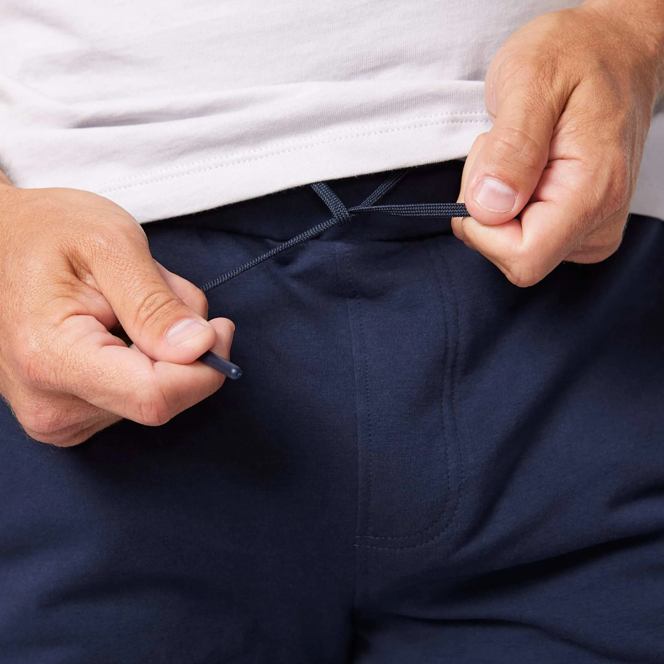 Navy French Terry Jogger sold by Ash & Erie product image thumbnail 5