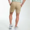 5" Khaki Lightweight Stretch Chino Short sold by Ash & Erie