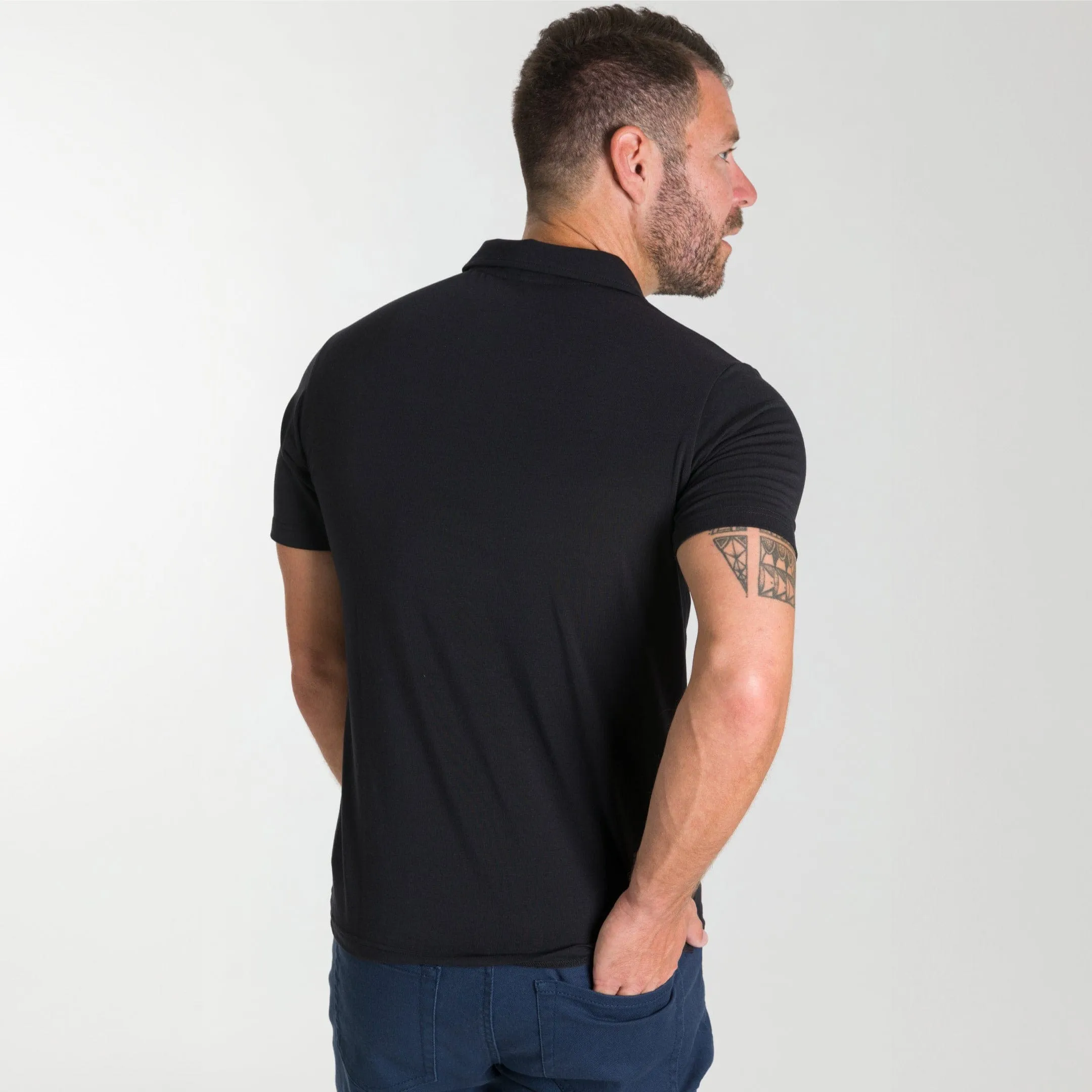 Obsidian Tech Polo sold by Ash & Erie product image thumbnail 3