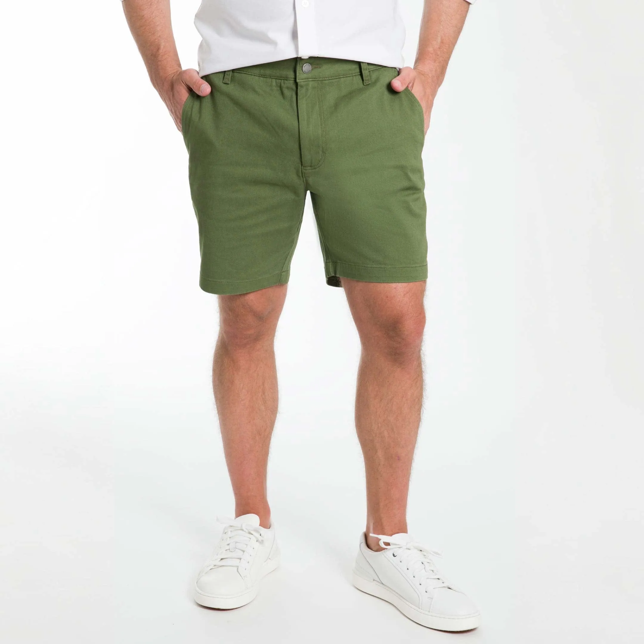 Sagebrush Lightweight Stretch Chino Short sold by Ash & Erie