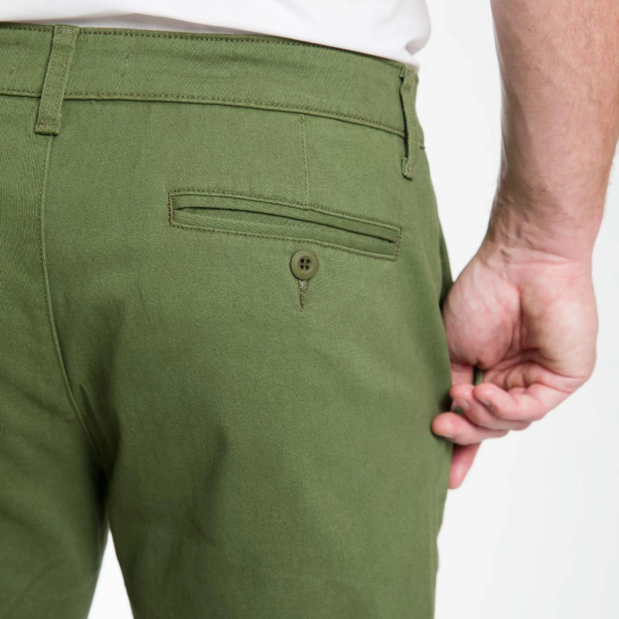 Sagebrush Lightweight Stretch Chino Short sold by Ash & Erie product image thumbnail 4