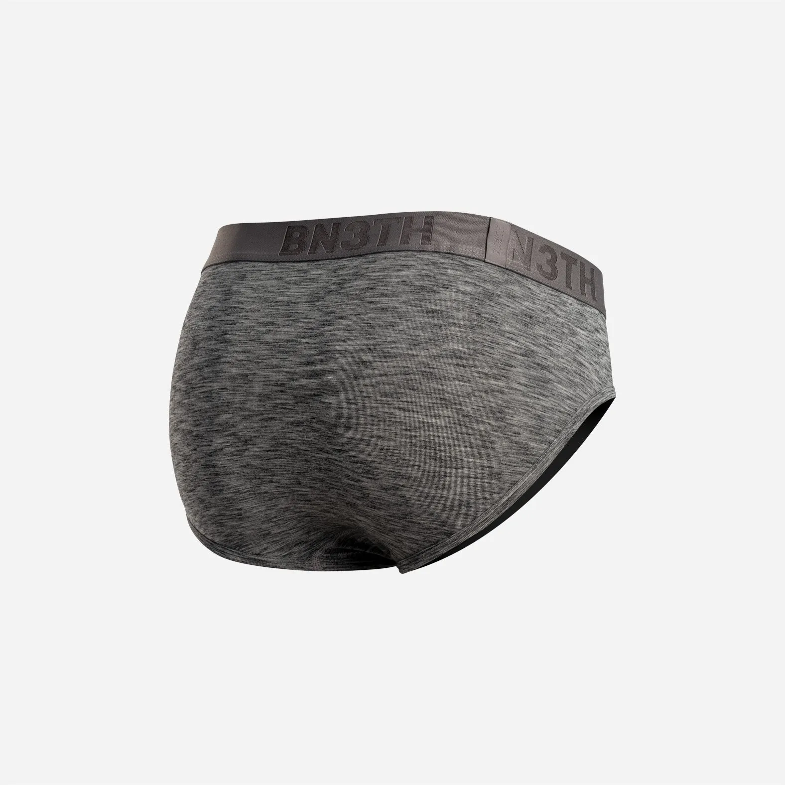 CLASSIC BRIEF WITH FLY: HEATHER CHARCOAL sold by BN3TH product image thumbnail 3