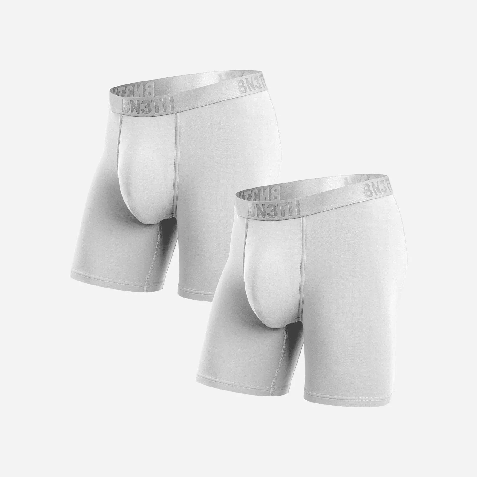 Classic Icon Boxer Brief: White 2 Pack sold by BN3TH