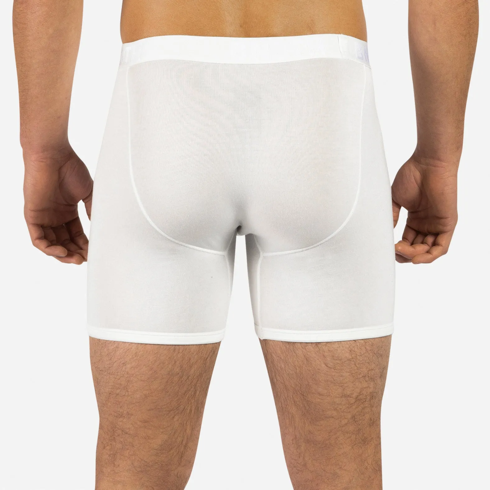 Classic Icon Boxer Brief: White 2 Pack sold by BN3TH product image thumbnail 4