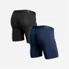 Classic Icon Boxer Brief: Black/Navy 2 Pack sold by BN3TH