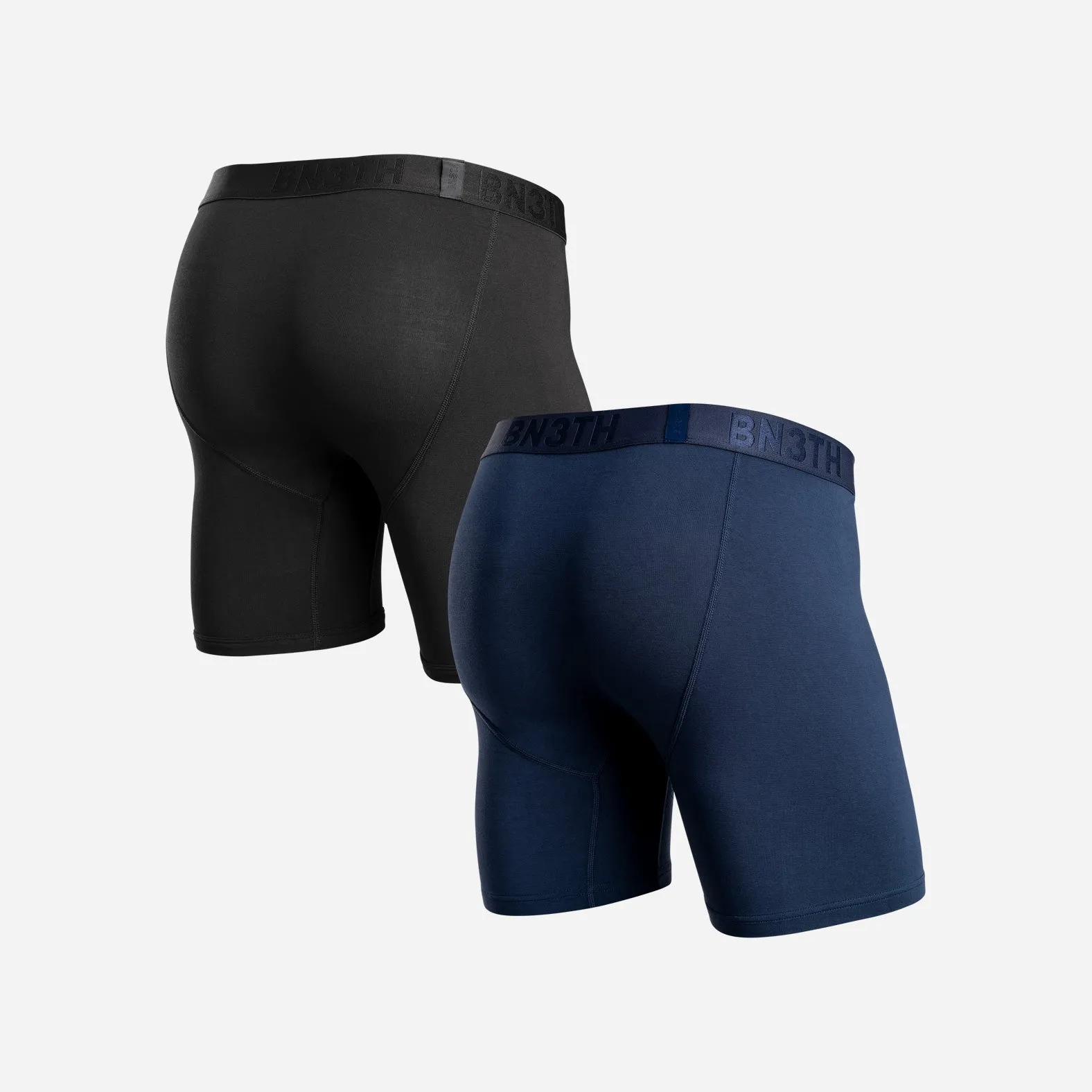 Classic Icon Boxer Brief: Black/Navy 2 Pack sold by BN3TH product image thumbnail 3