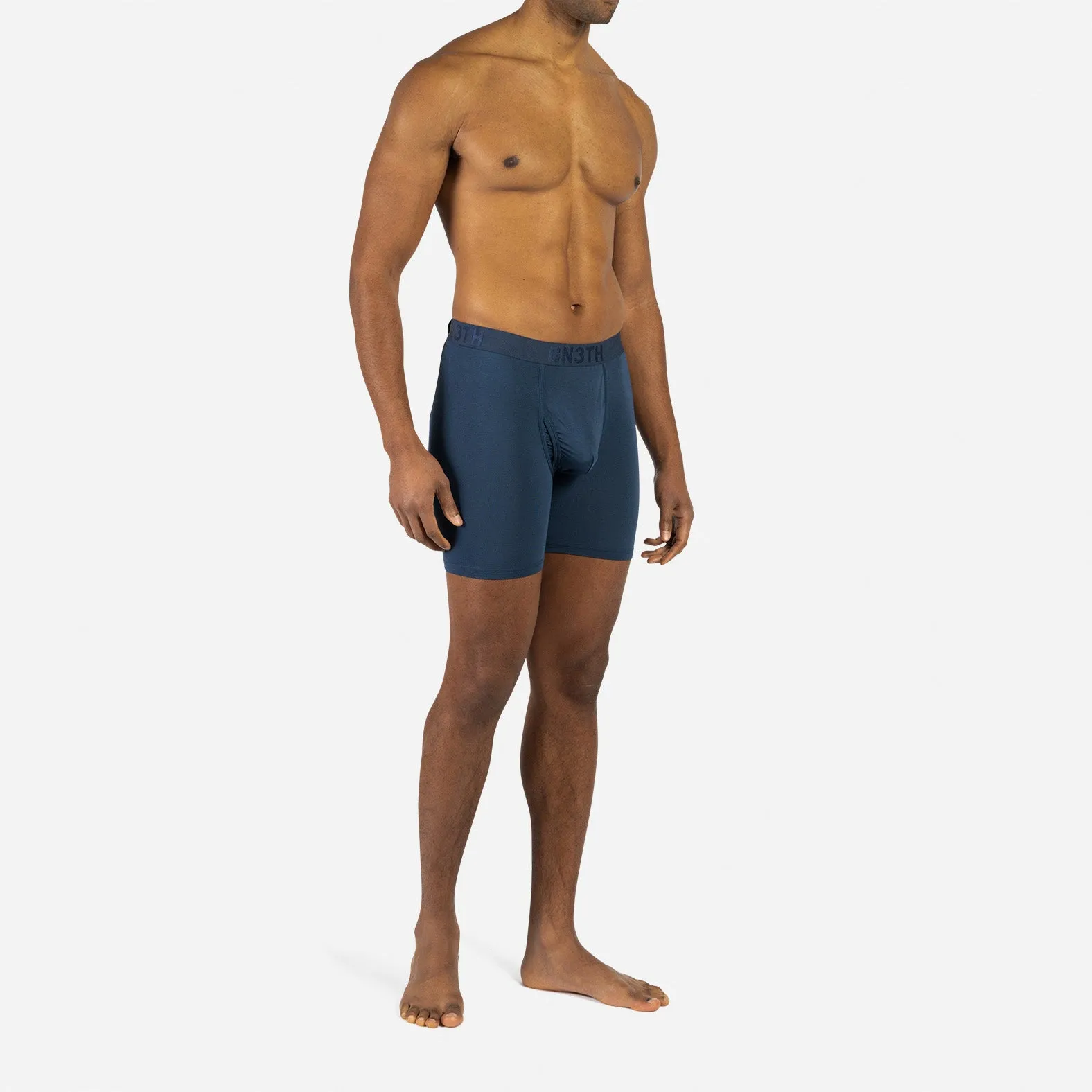 Classic Icon Boxer Brief With Fly: Navy sold by BN3TH product image thumbnail 5
