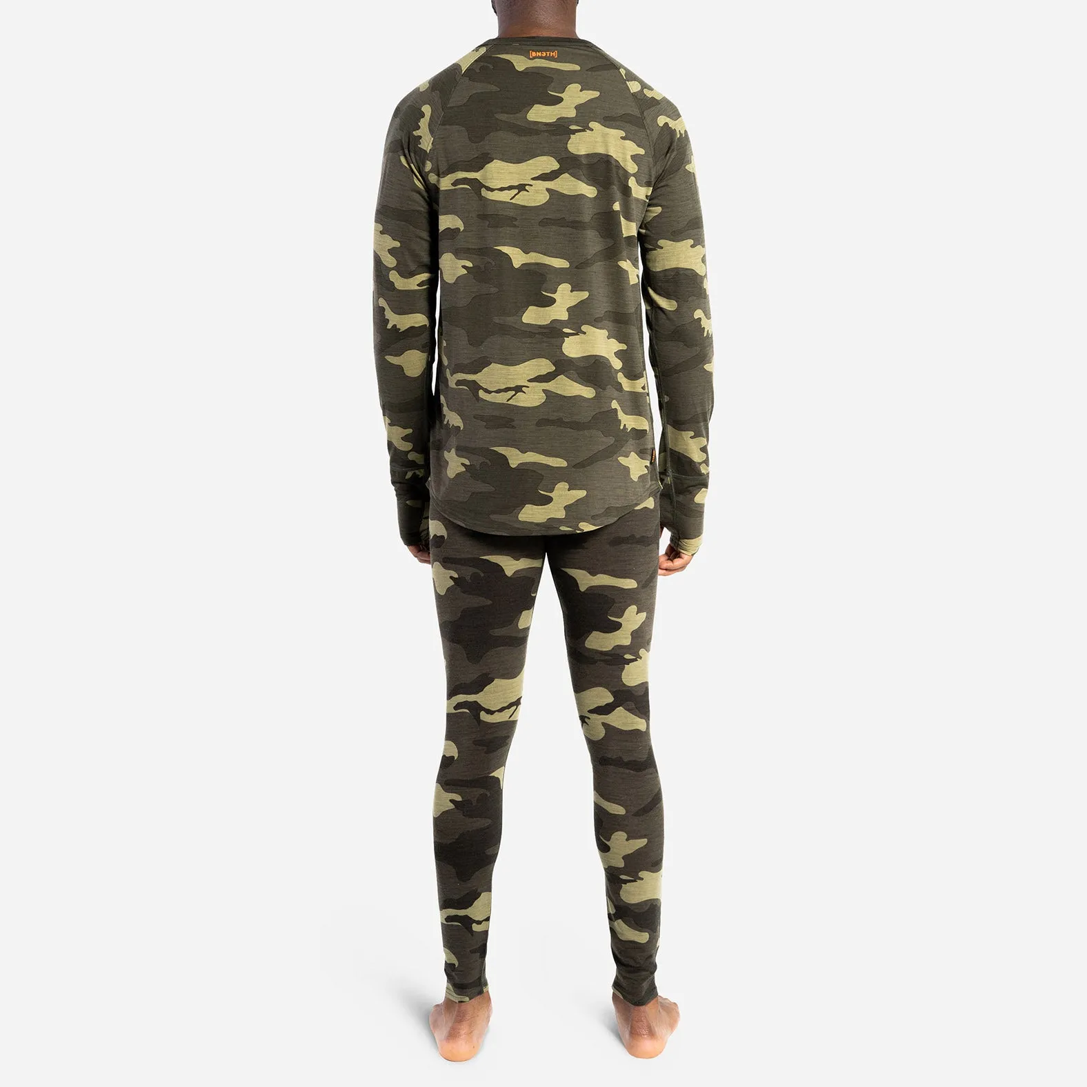 Merino Crew Neck: Spruce Green Camo sold by BN3TH product image thumbnail 4