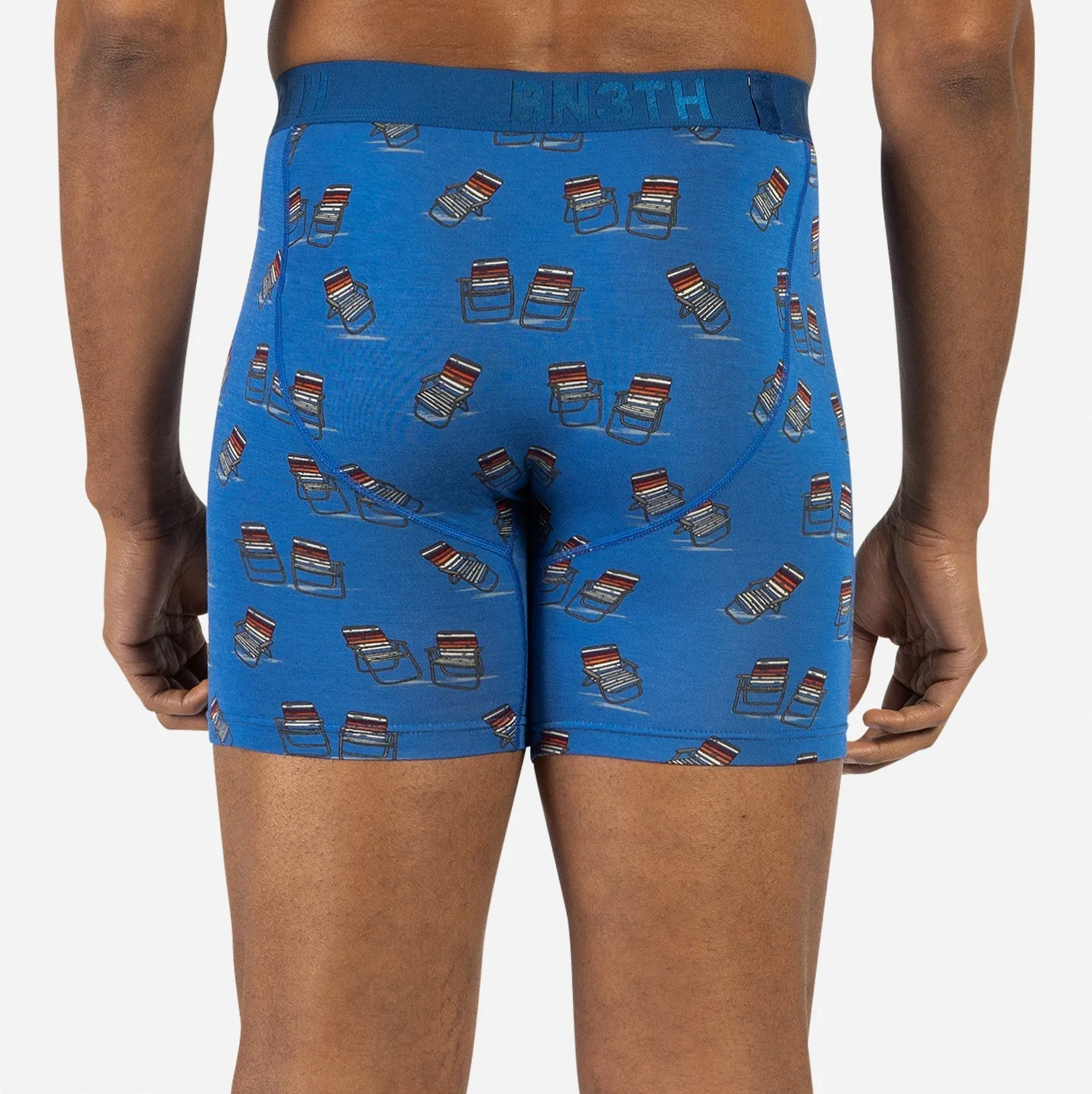 CLASSIC BOXER BRIEF: LITTERED LAWN CHAIRS QUARTZ sold by BN3TH product image thumbnail 4