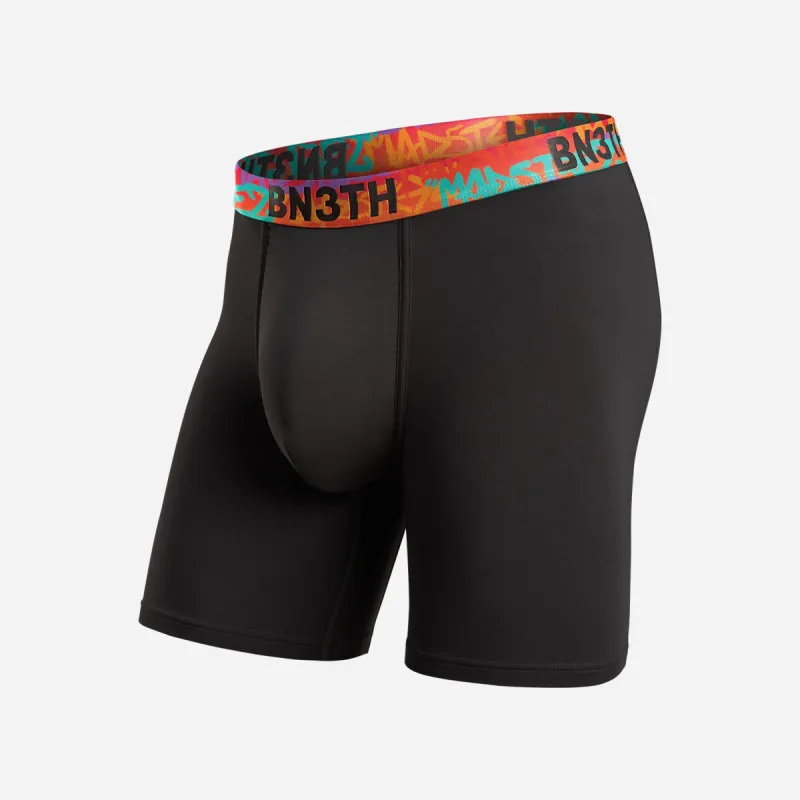 CLASSIC BOXER BRIEF: MADSTEEZ RAINBOW GRAFFITI BLACK sold by BN3TH