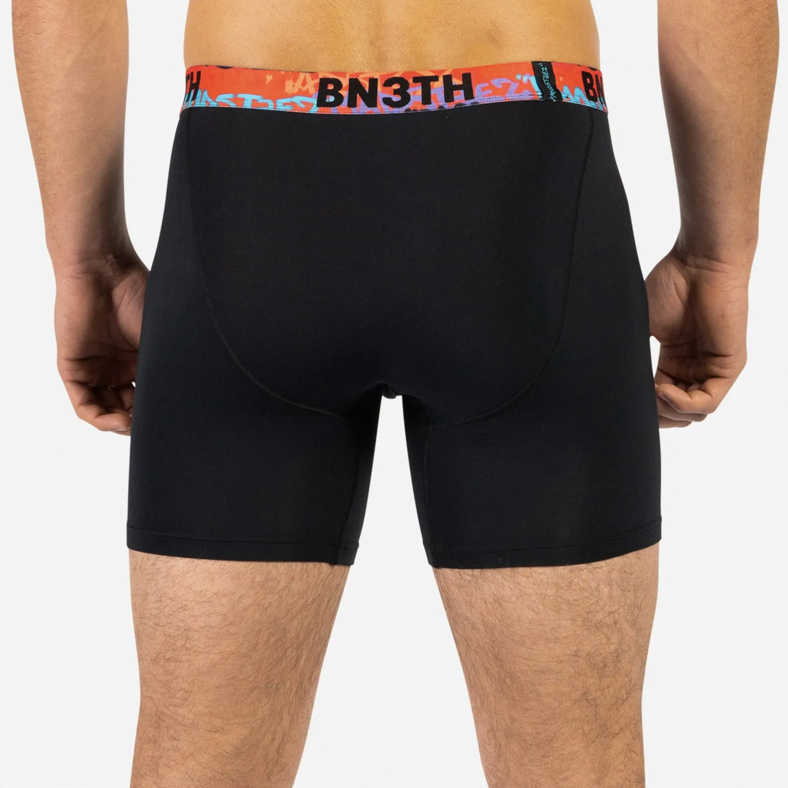 CLASSIC BOXER BRIEF: MADSTEEZ RAINBOW GRAFFITI BLACK sold by BN3TH product image thumbnail 4