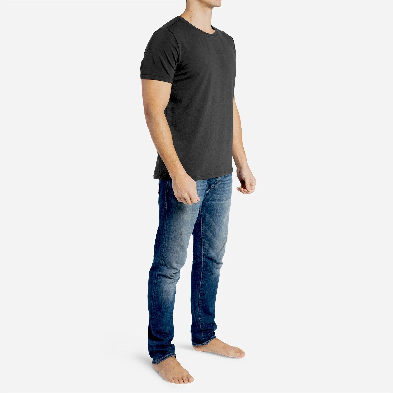 Crew Tee: Black sold by BN3TH product image thumbnail 5