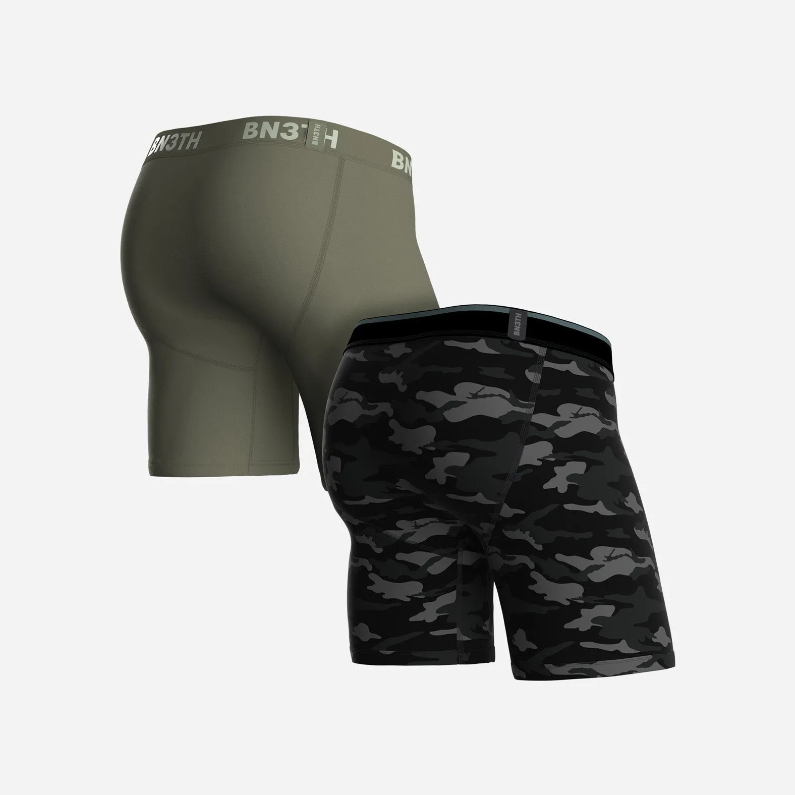 Classic Icon Boxer Brief: Pine/Covert Camo 2 Pack sold by BN3TH product image thumbnail 3