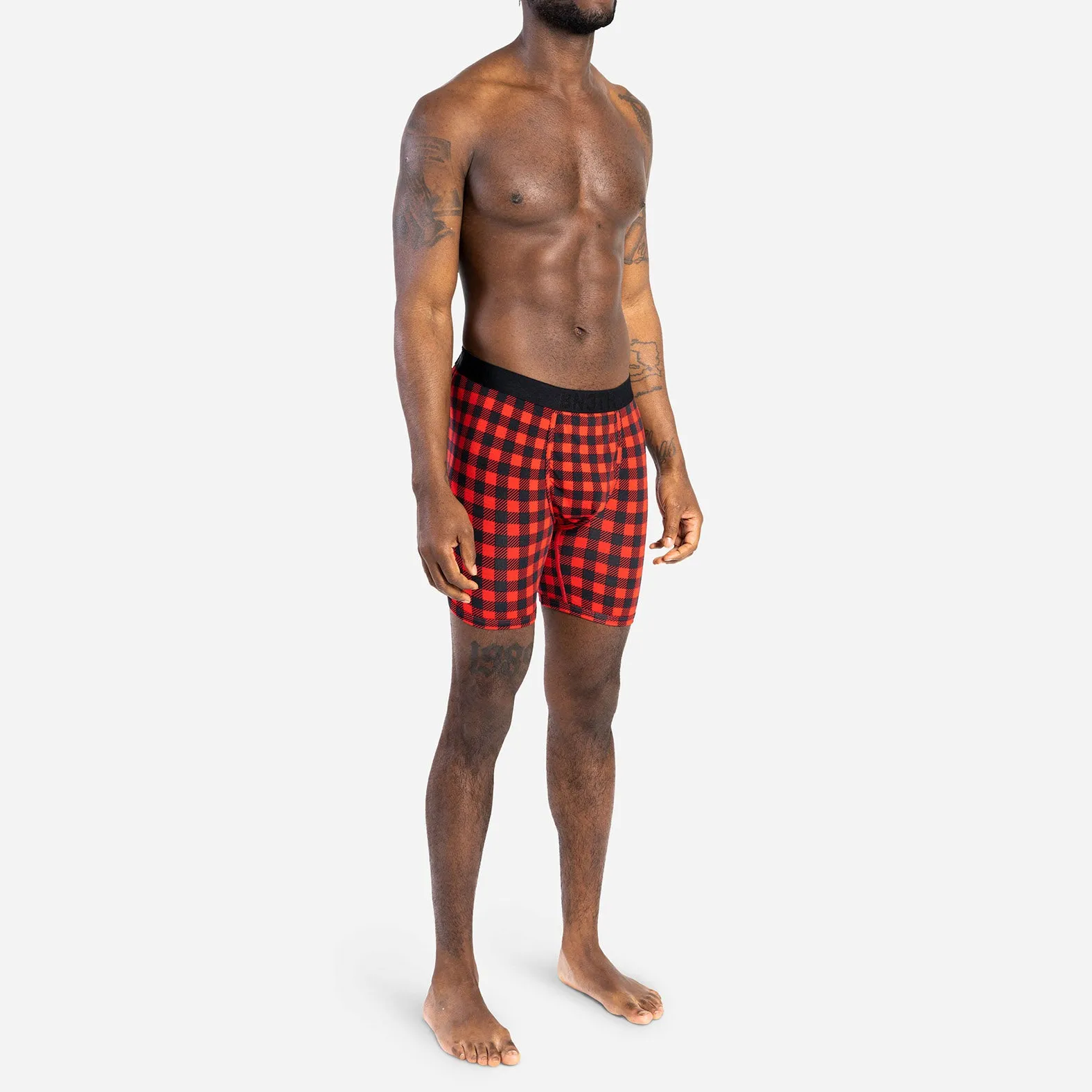 CLASSIC BOXER BRIEF: BUFFALO CHECK RED sold by BN3TH product image thumbnail 5