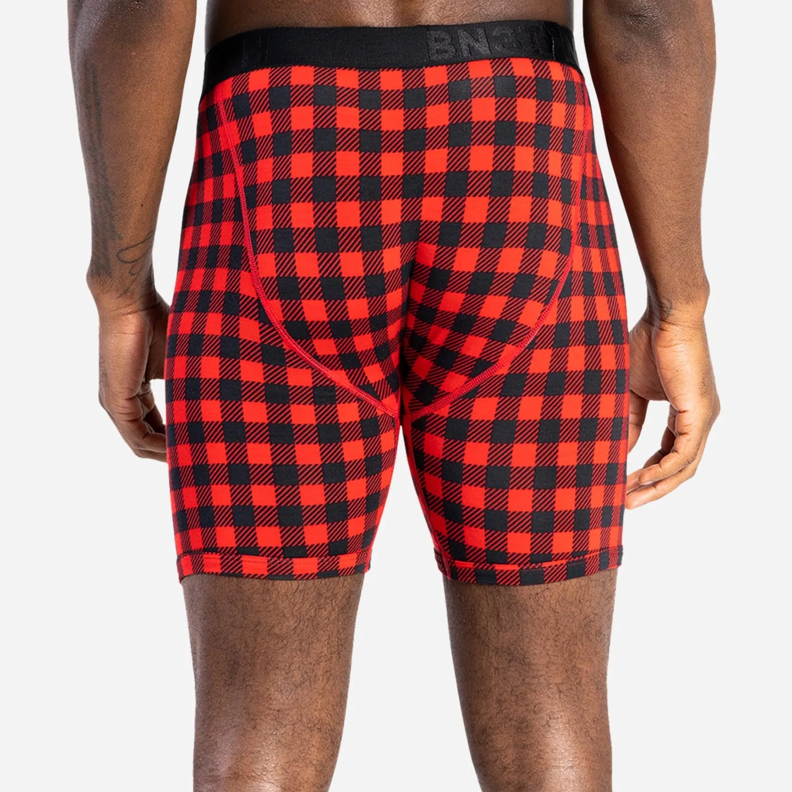 CLASSIC BOXER BRIEF: BUFFALO CHECK RED sold by BN3TH product image thumbnail 4
