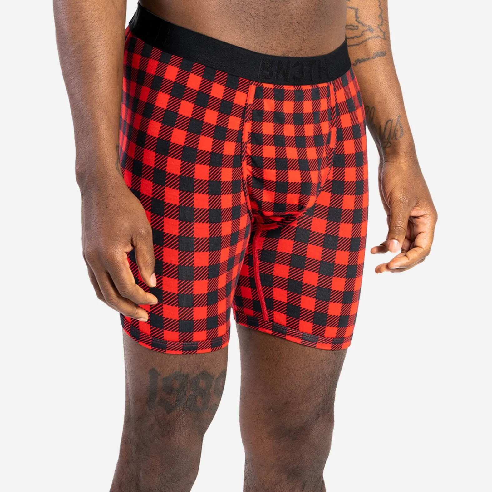 CLASSIC BOXER BRIEF: BUFFALO CHECK RED sold by BN3TH product image thumbnail 2