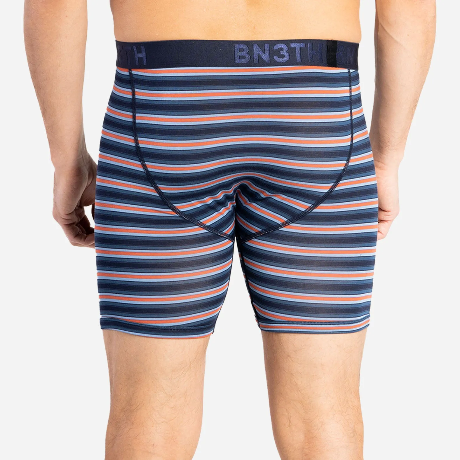 CLASSIC BOXER BRIEF: TRACK STRIPE DARK NAVY sold by BN3TH product image thumbnail 4