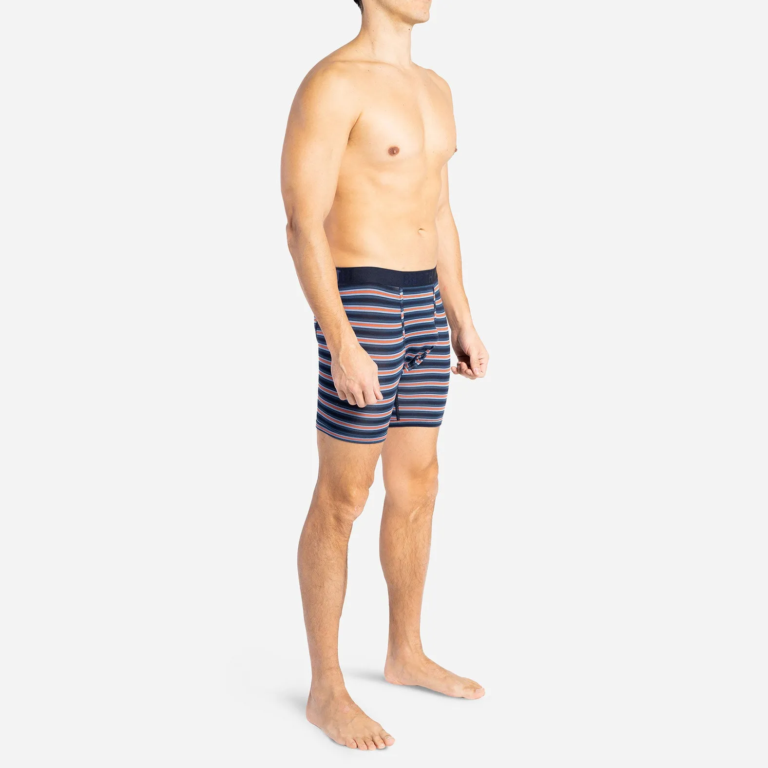 CLASSIC BOXER BRIEF: TRACK STRIPE DARK NAVY sold by BN3TH product image thumbnail 5