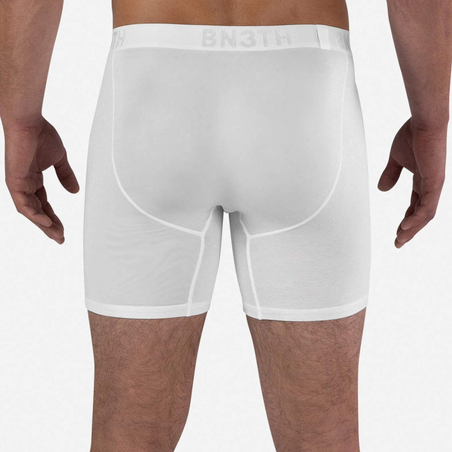 Classic Icon Boxer Brief With Fly: White sold by BN3TH product image thumbnail 4