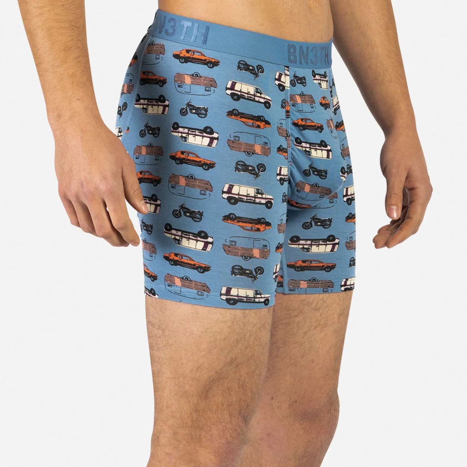 CLASSIC BOXER BRIEF: ON THE ROAD FOG sold by BN3TH product image thumbnail 2