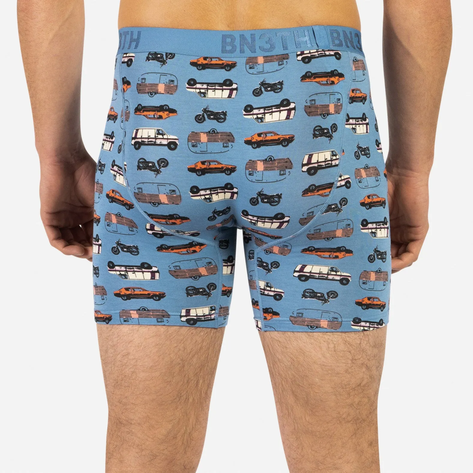 CLASSIC BOXER BRIEF: ON THE ROAD FOG sold by BN3TH product image thumbnail 4