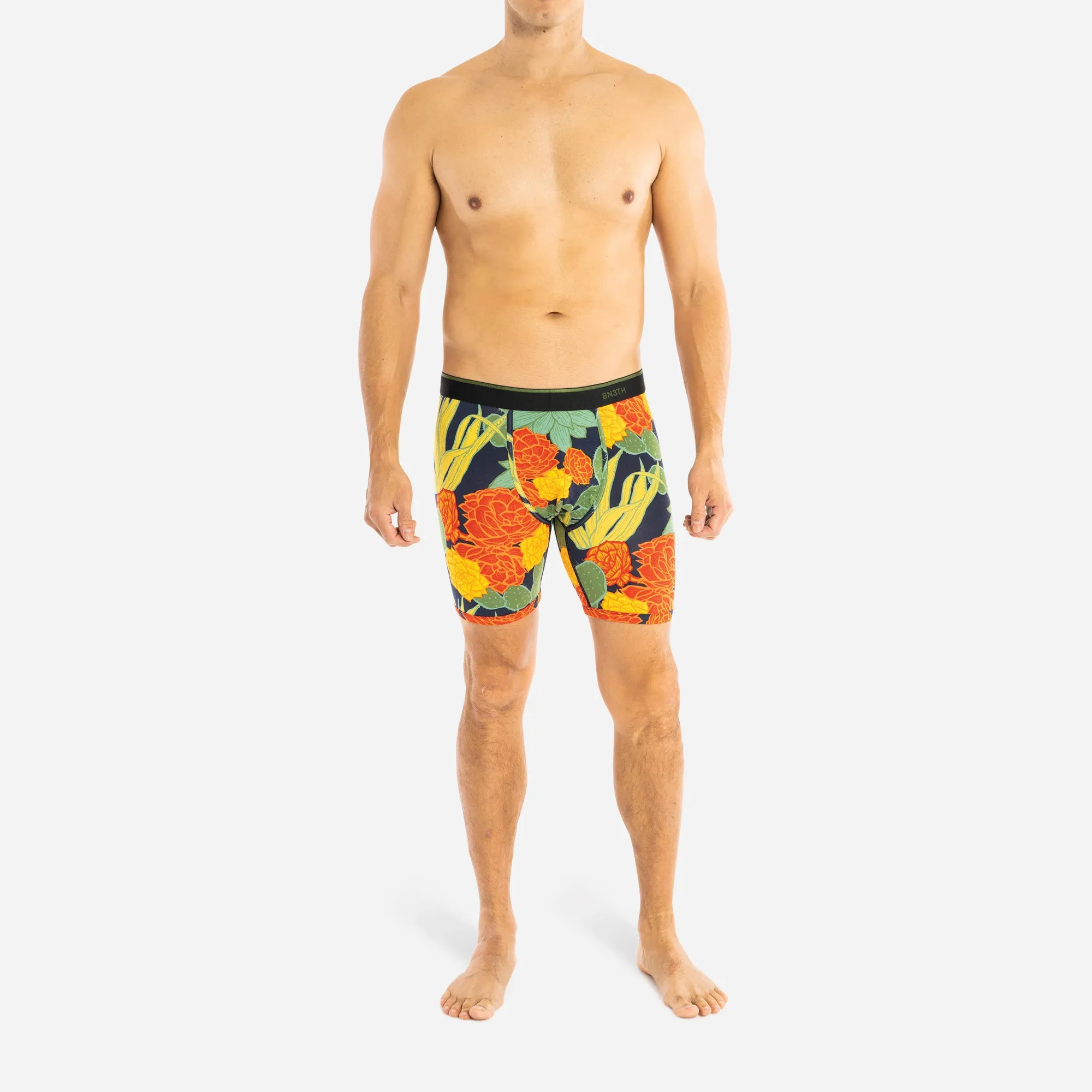 CLASSIC BOXER BRIEF: DESERT BLOOM DARK NAVY sold by BN3TH product image thumbnail 3
