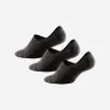 Classic No Show Sock: Black 3 Pack sold by BN3TH