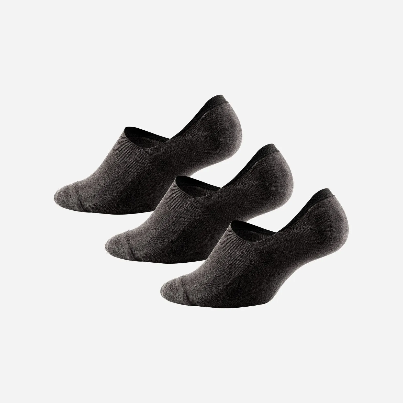 Classic No Show Sock: Black 3 Pack sold by BN3TH product image thumbnail 3