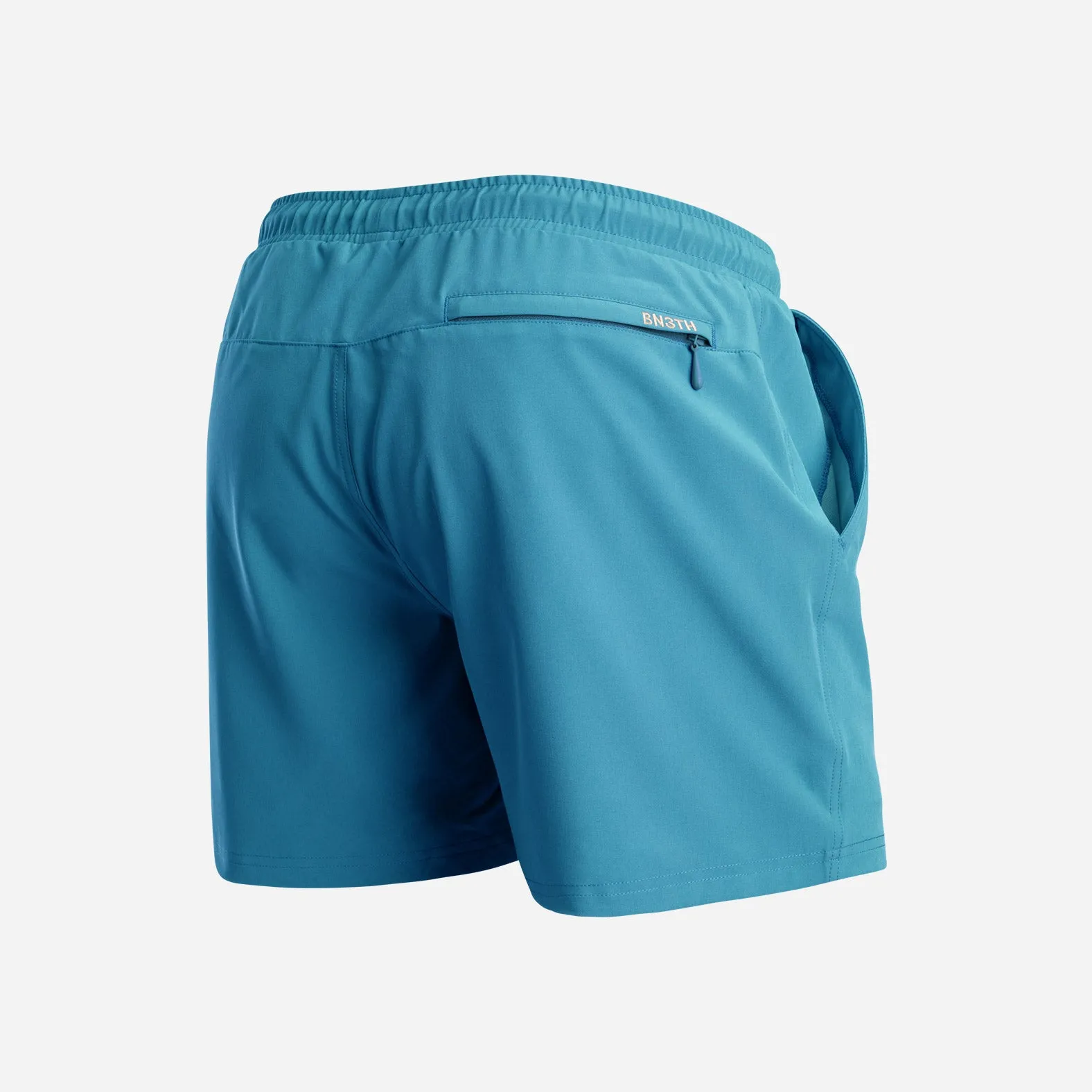 Agua Volley 2N1 Swim Short 5": Breezy Blue sold by BN3TH product image thumbnail 2