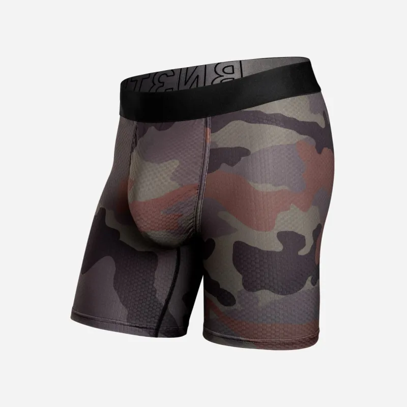 Pro Agua X Boxer Brief: Basecamp Camo Woodland sold by BN3TH