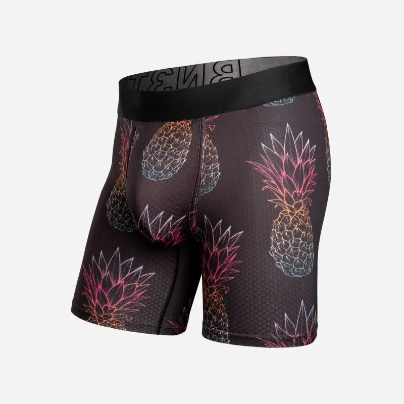 Pro Agua X Boxer Brief: Oversized Pineapple Fade Black sold by BN3TH