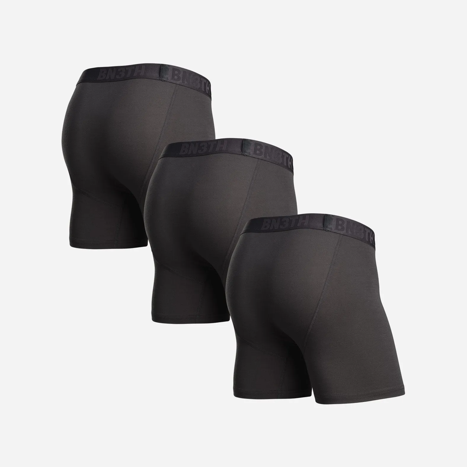 Essentials Boxer Brief: Black 3 Pack sold by BN3TH product image thumbnail 2