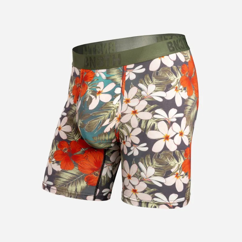 Classic Icon Boxer Brief With Fly: Hibiscus Paradise Indo sold by BN3TH