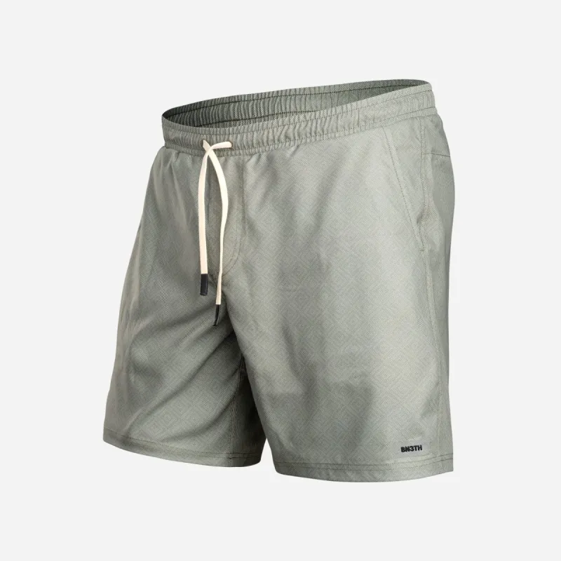 Agua Volley X 2N1 Swim Short 7”: Artisan Tile Bronze sold by BN3TH