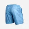 Agua Volley X 2N1 Swim Short 7”: Fog Acid Wash sold by BN3TH