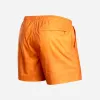 Agua Volley X 2N1 Swim Short 5”: Cinnamon Orange Acid Wash sold by BN3TH