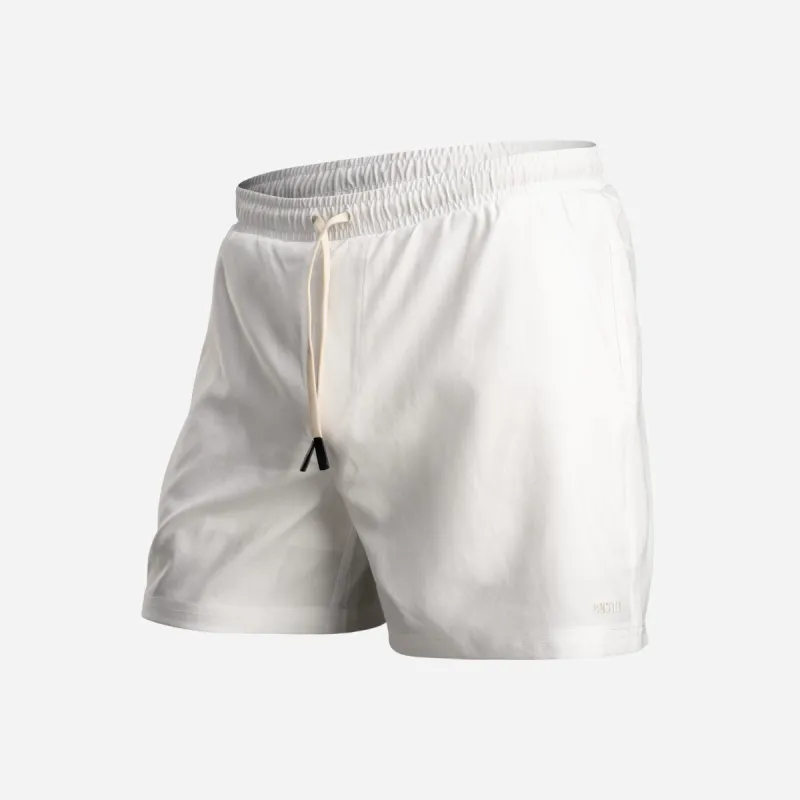 Agua Volley X 2N1 Swim Short 5”: White sold by BN3TH