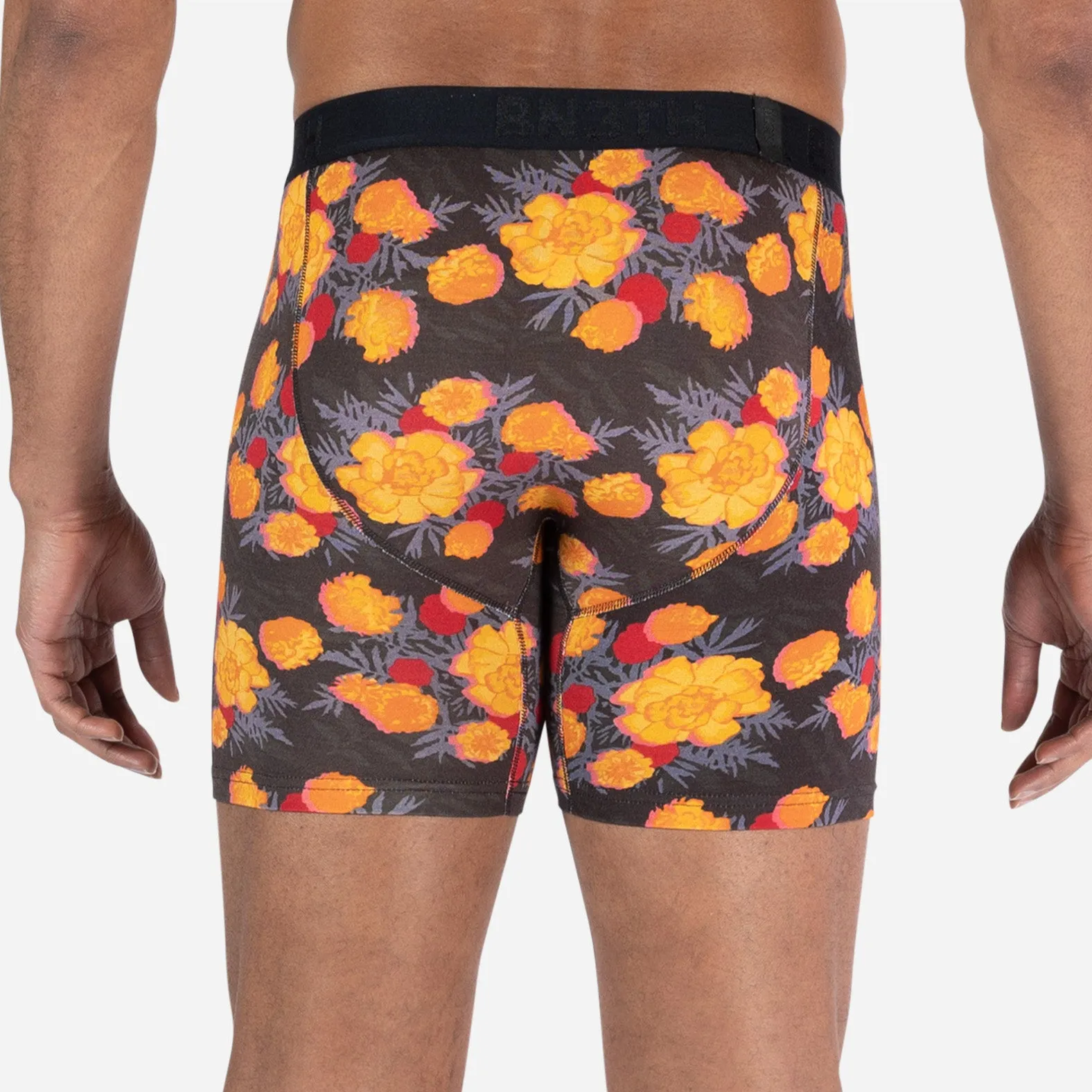 Classic Icon Boxer Brief With Fly: Marigold Black sold by BN3TH product image thumbnail 5