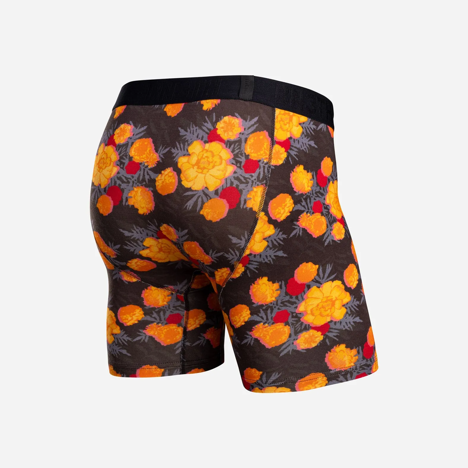 Classic Icon Boxer Brief With Fly: Marigold Black sold by BN3TH product image thumbnail 4