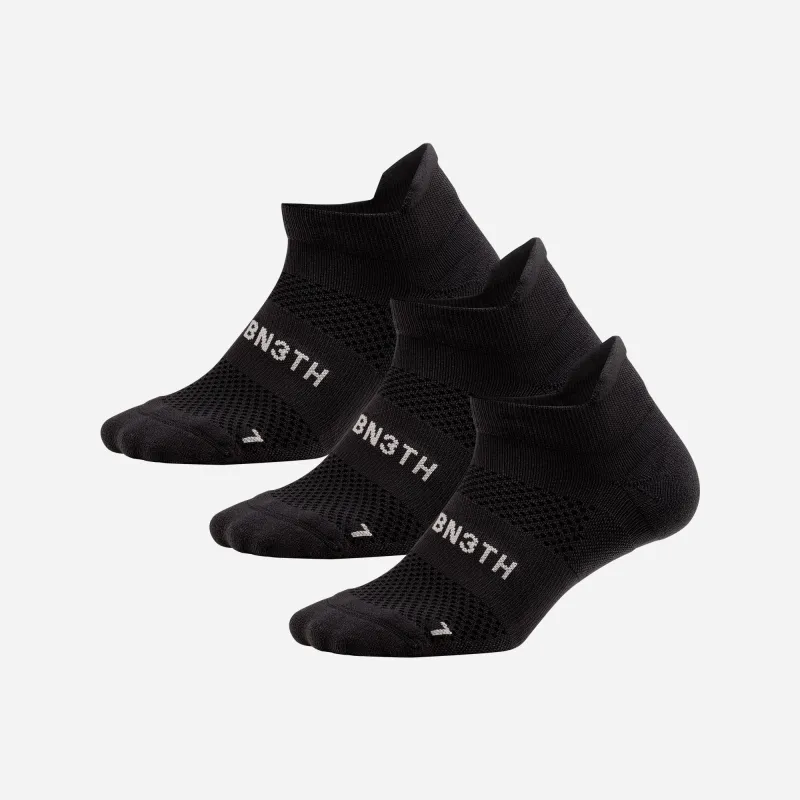 Pro Ankle Sock: Black 3 Pack sold by BN3TH