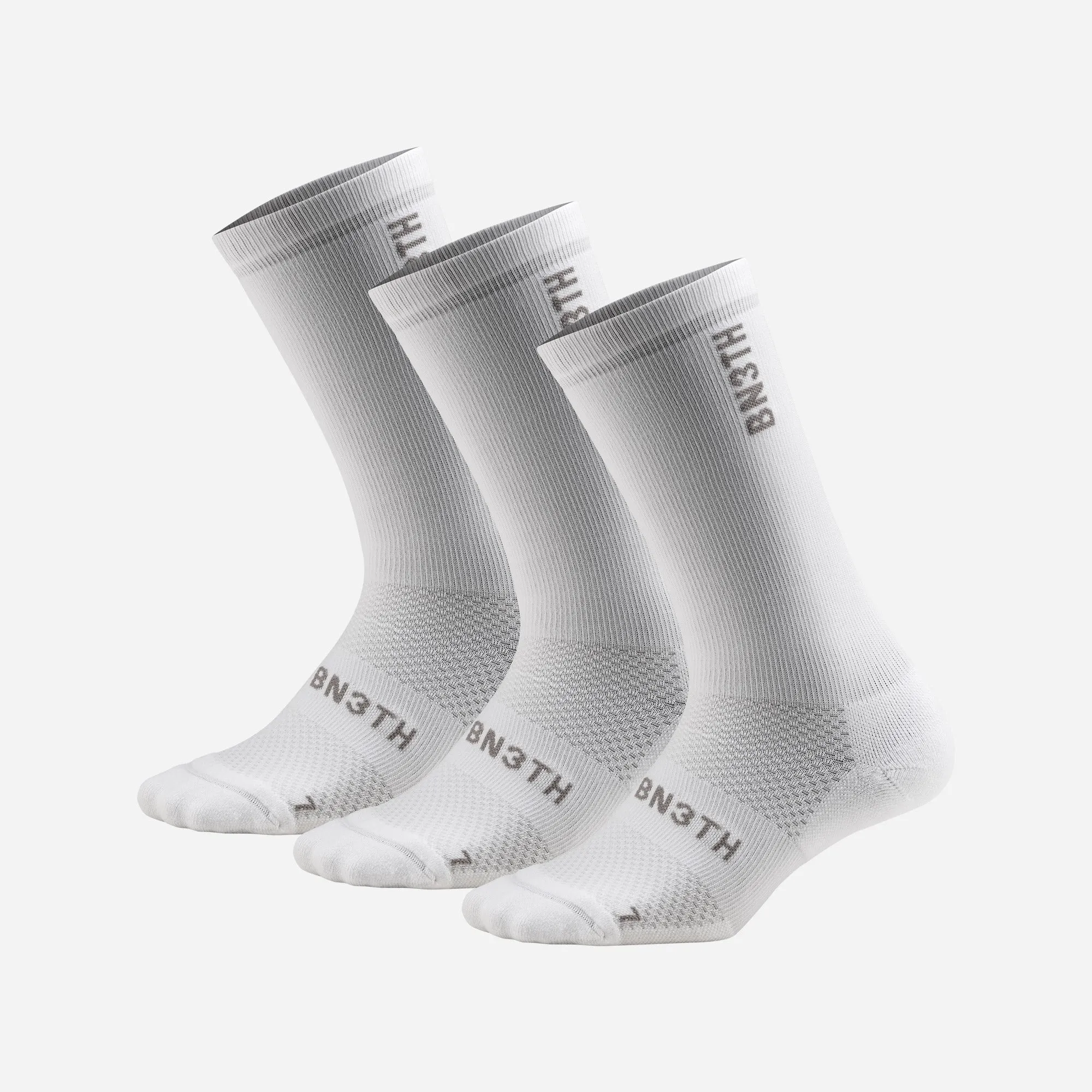 Pro Crew Sock: White 3 Pack sold by BN3TH