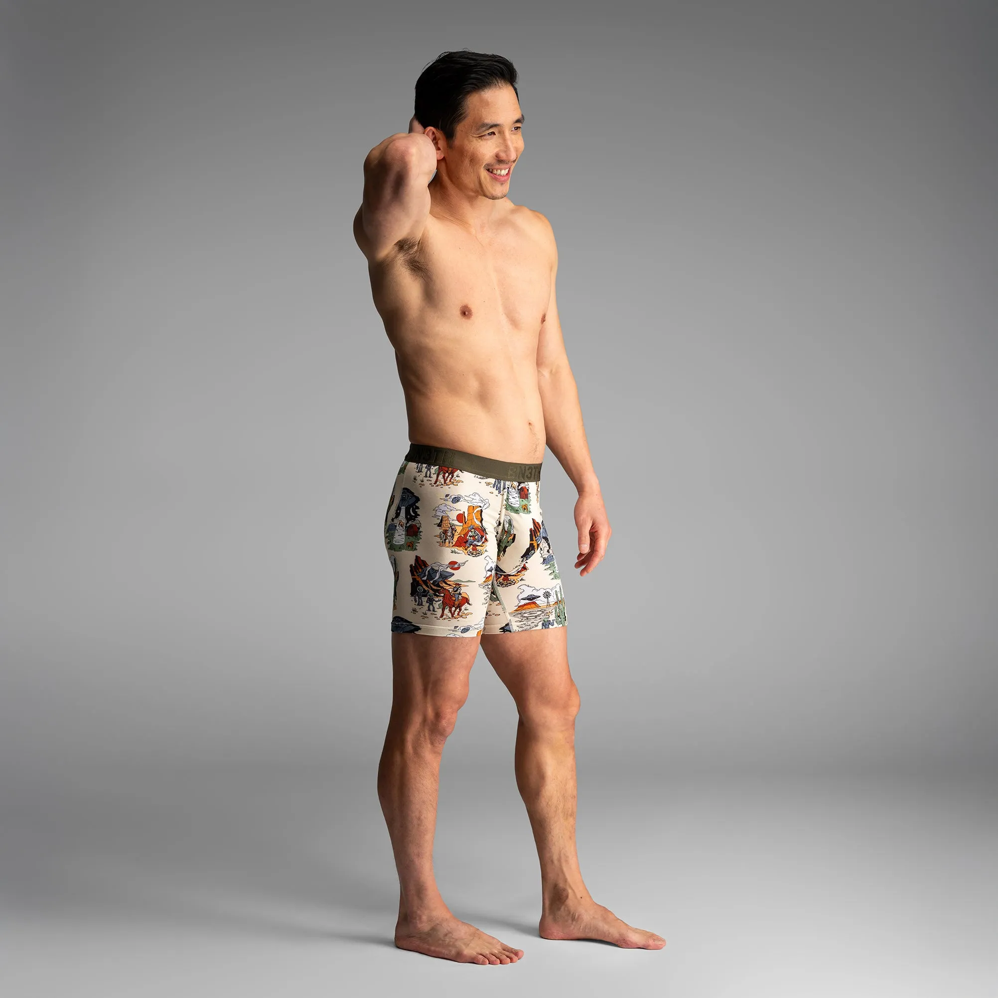 Classic Icon Boxer Brief : Space Cowboy Sand sold by BN3TH product image thumbnail 4