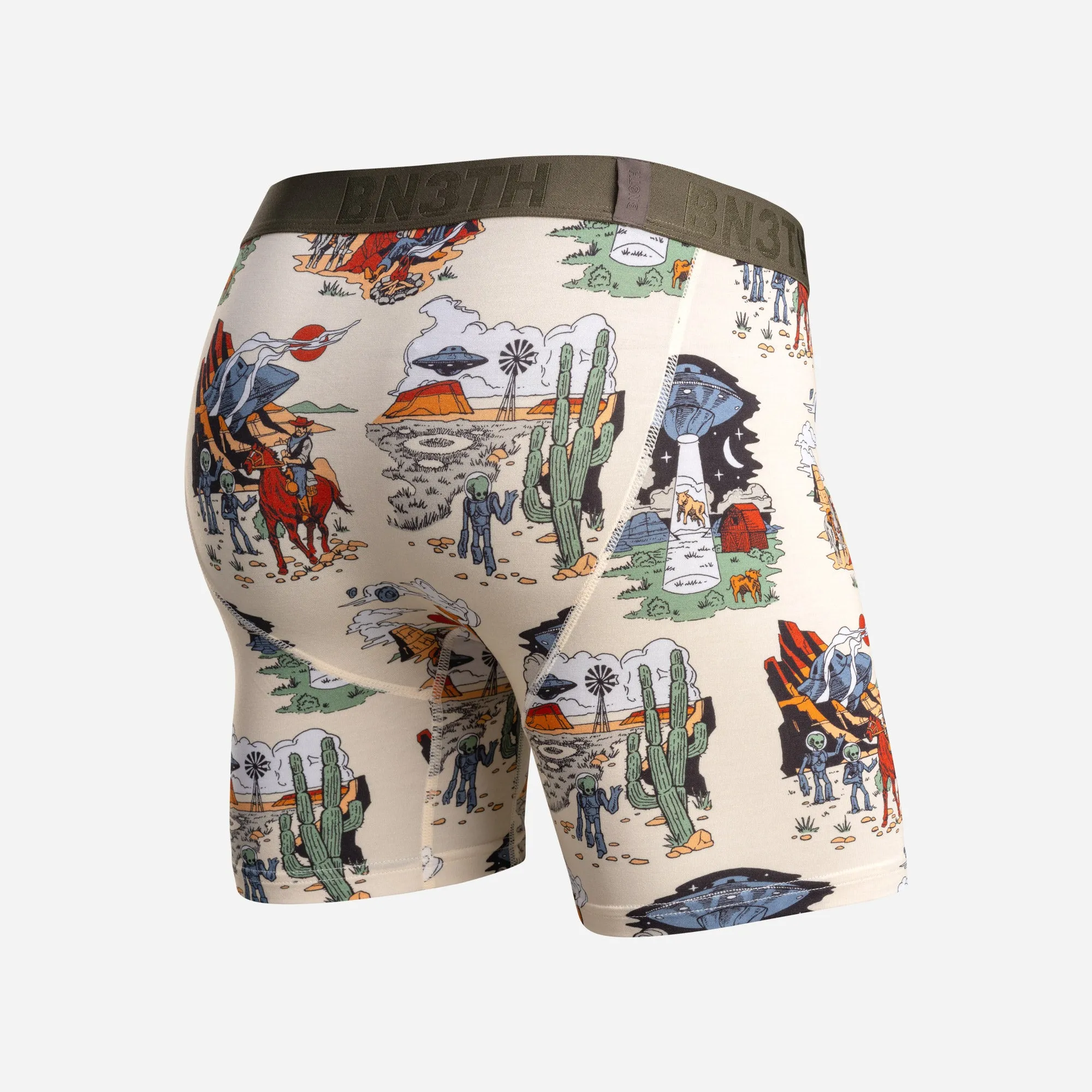 Classic Icon Boxer Brief : Space Cowboy Sand sold by BN3TH product image thumbnail 5