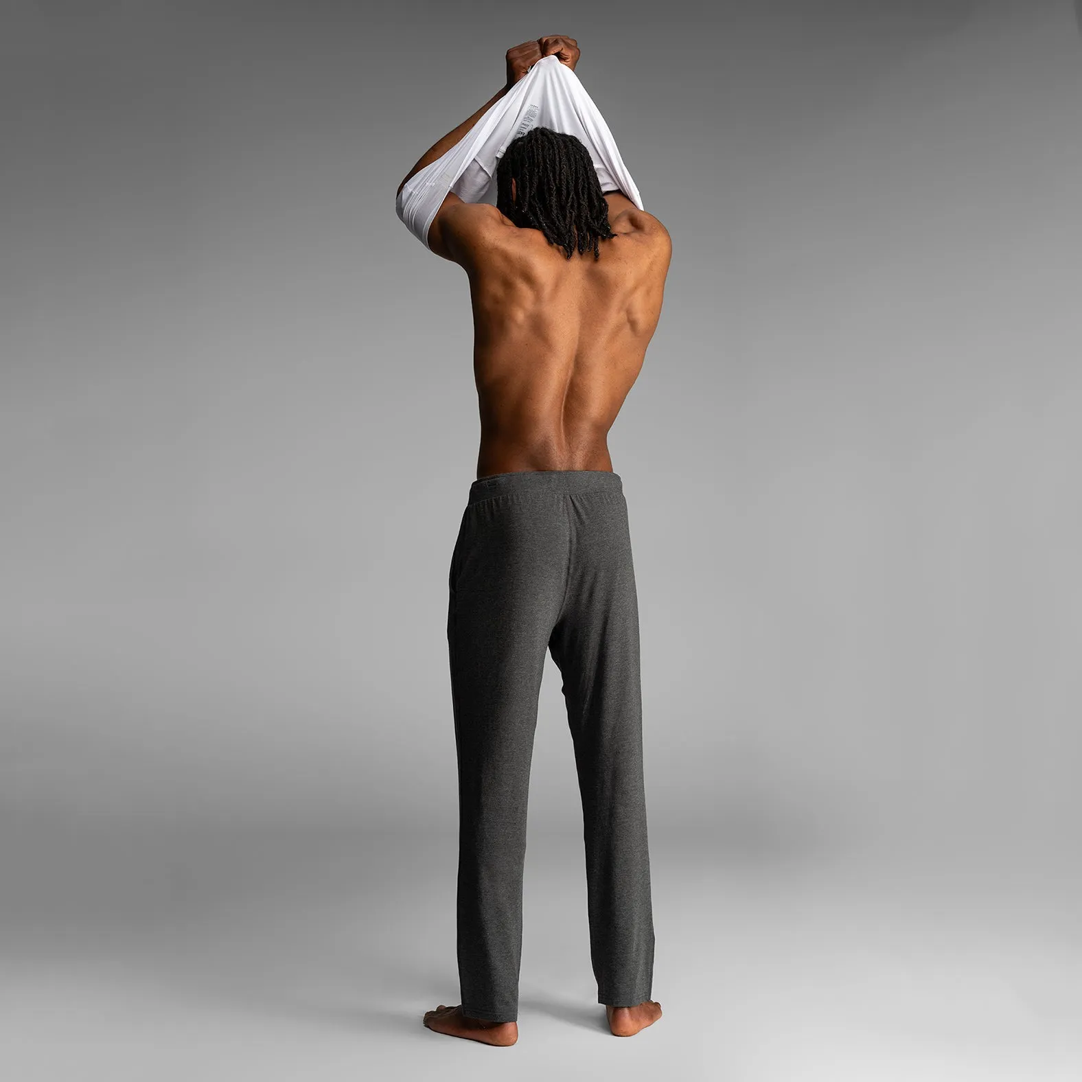 Essentials Lounge Pant : Heather Shadow sold by BN3TH product image thumbnail 5
