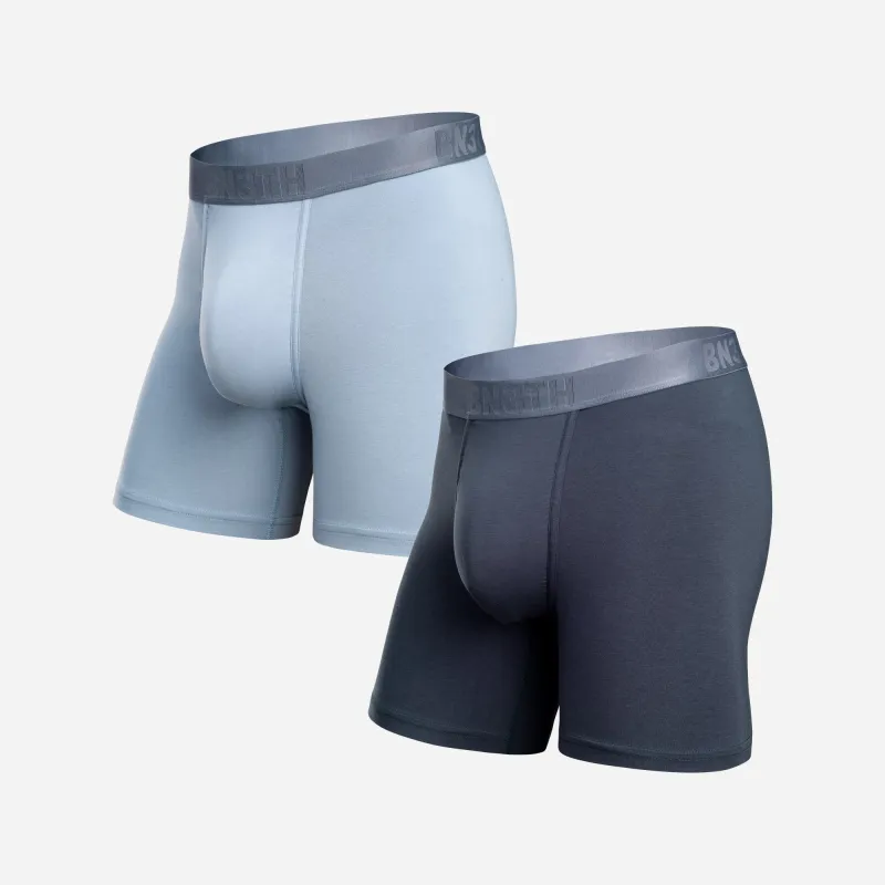 Classic Essentials Boxer Brief : Midnight Navy/Dusty Blue 2 Pack sold by BN3TH