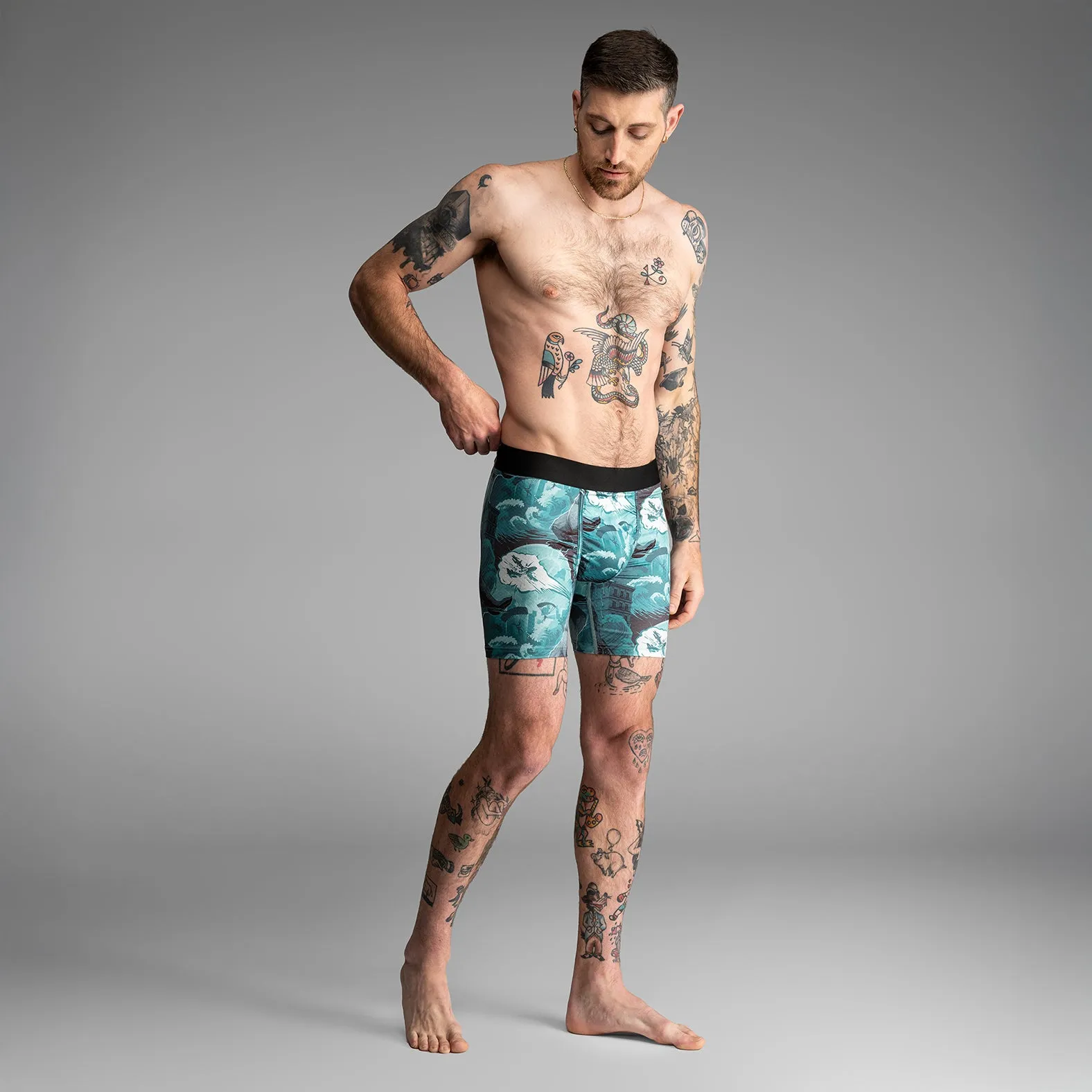 Pro Agua X Boxer Brief : Godzilla Canton sold by BN3TH product image thumbnail 4