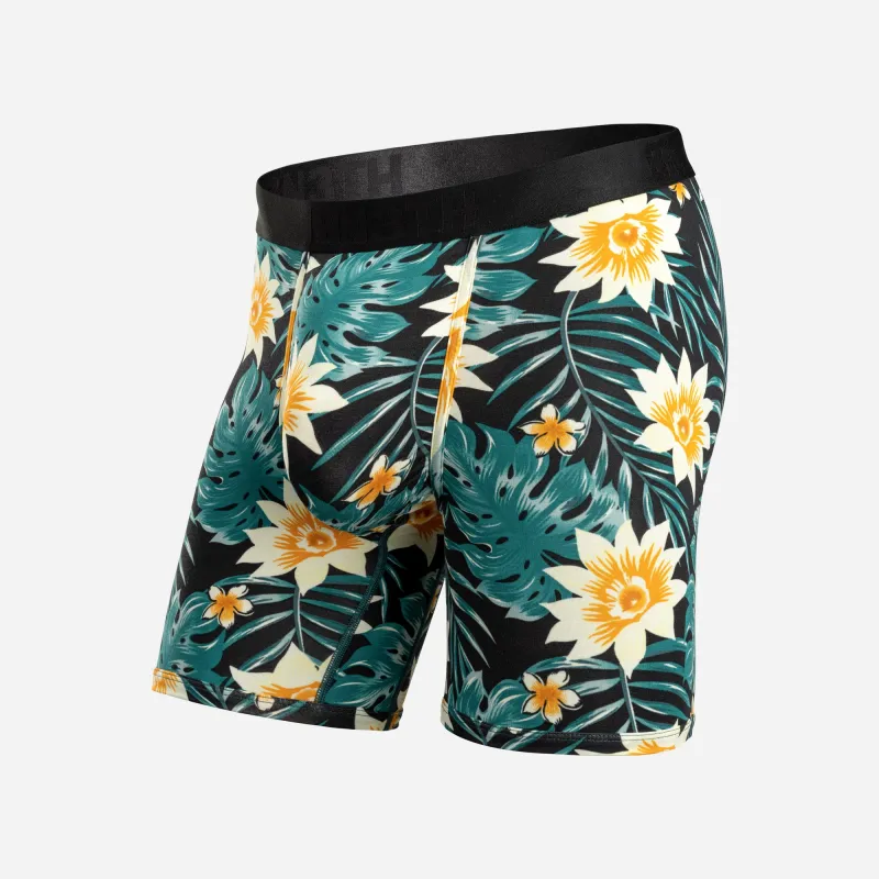 Classic Icon Boxer Brief : Tropical Floral Black sold by BN3TH
