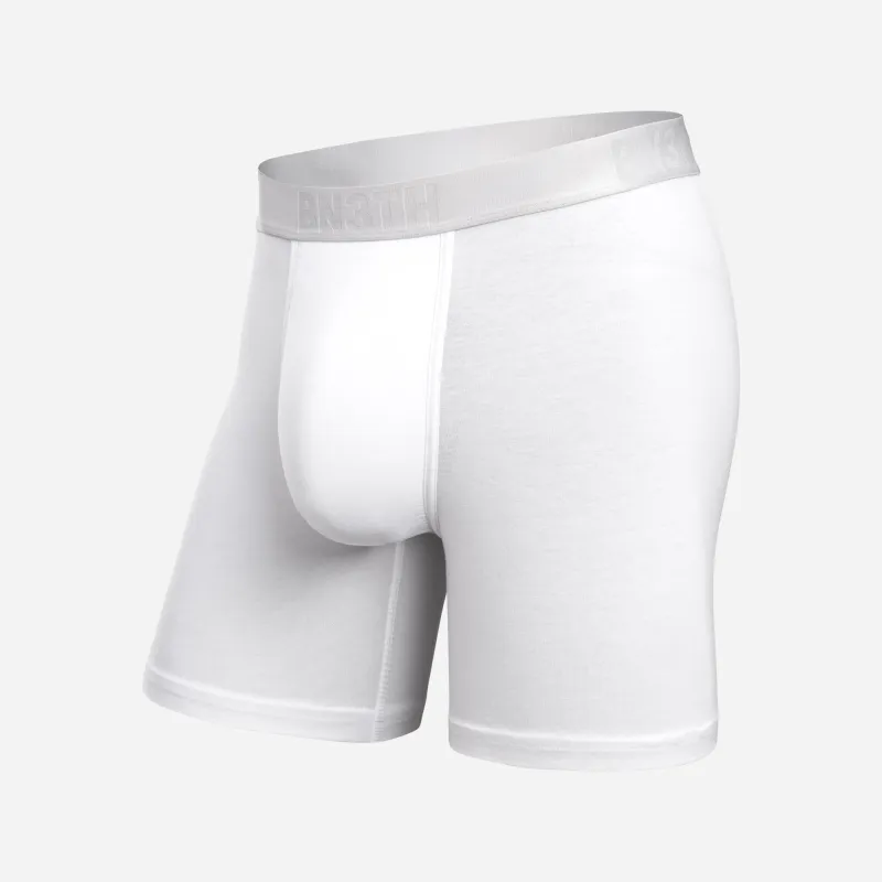 Classic Essentials Boxer Brief : White sold by BN3TH