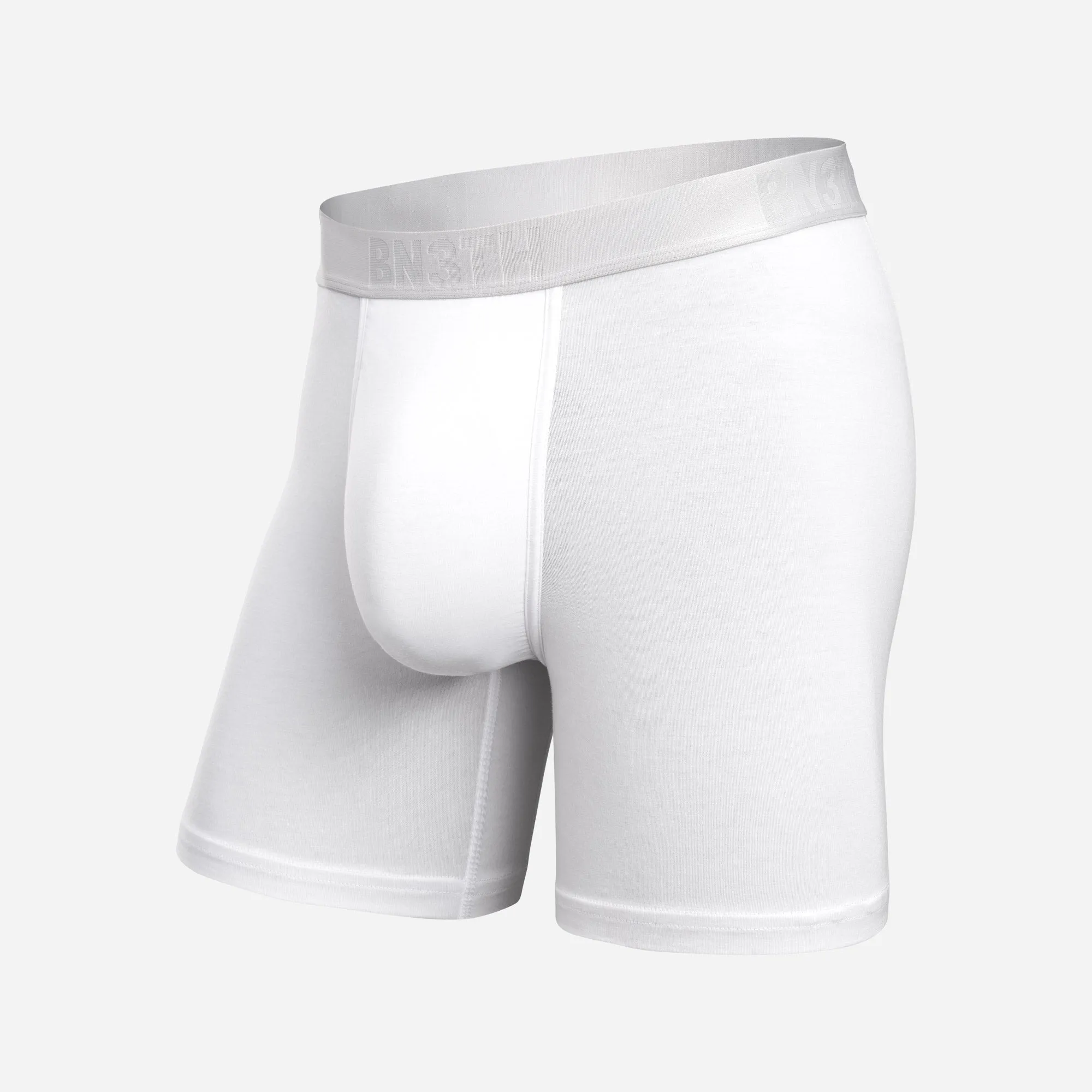 Essentials Boxer Brief : White sold by BN3TH
