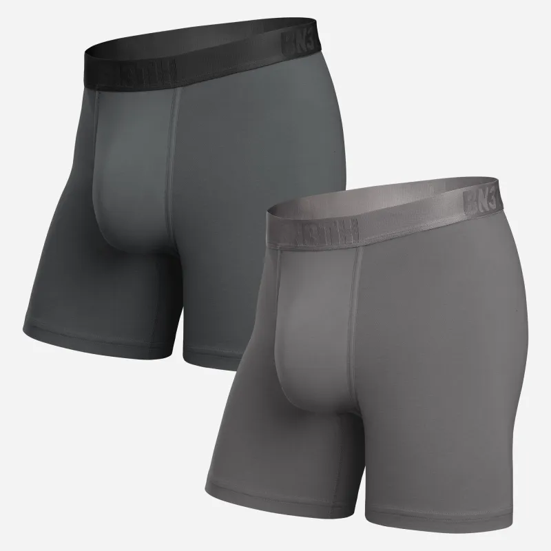 Classic Essentials Boxer Brief : Shadow/Grey Violet 2 Pack sold by BN3TH